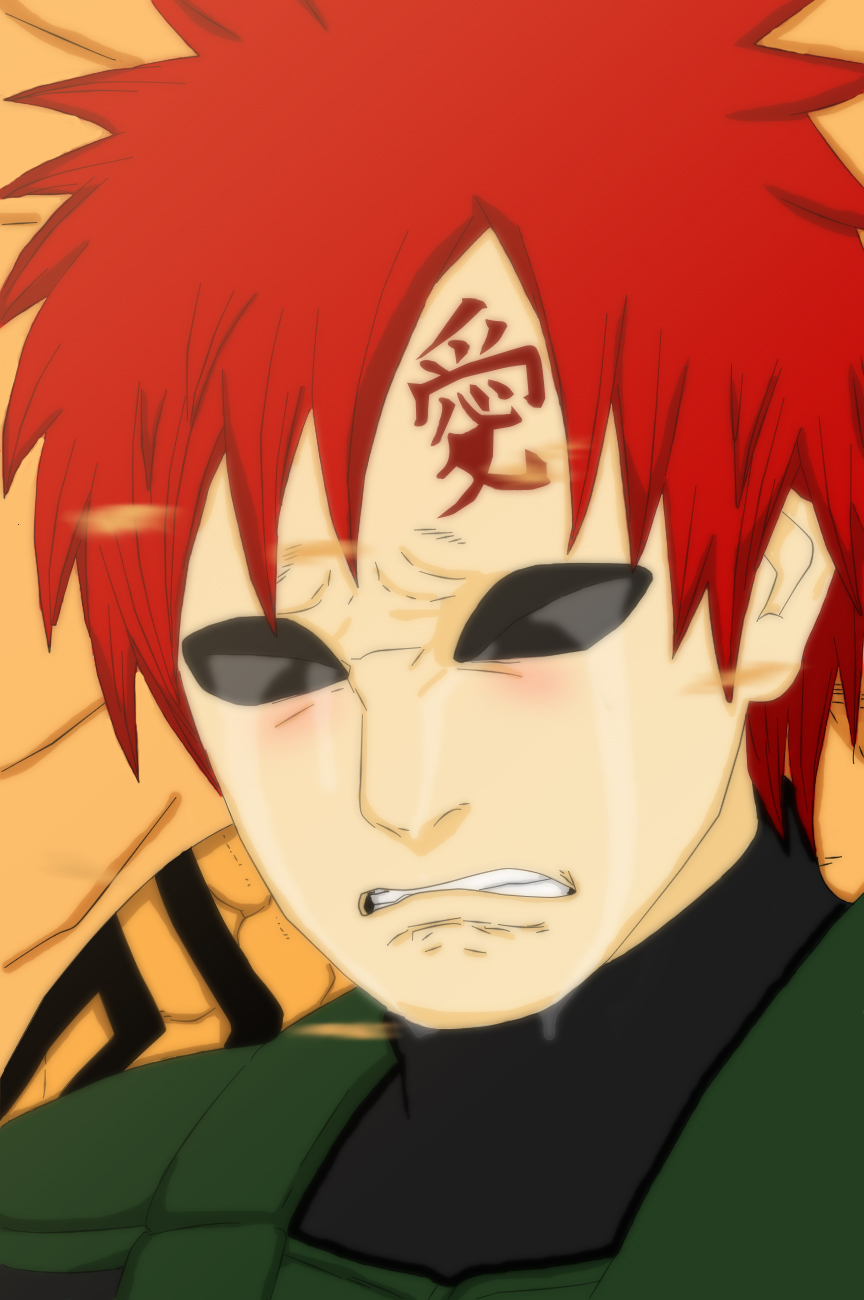 Gaara crying