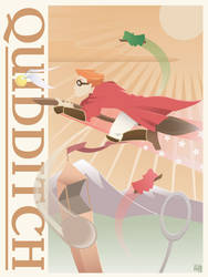 Vintage Quidditch by outlawink