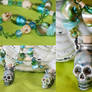 Swamp Witch Skull Necklace