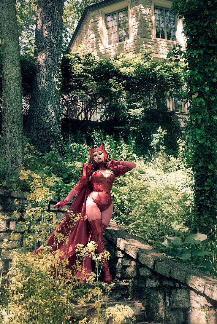 At Home with the Scarlet Witch by Acid-PopTart