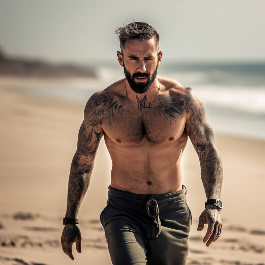 Good Look In Amn Photo Of A Good Looking Man by MaleAIArt on DeviantArt