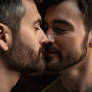 Two Mans In Love  Close Up.