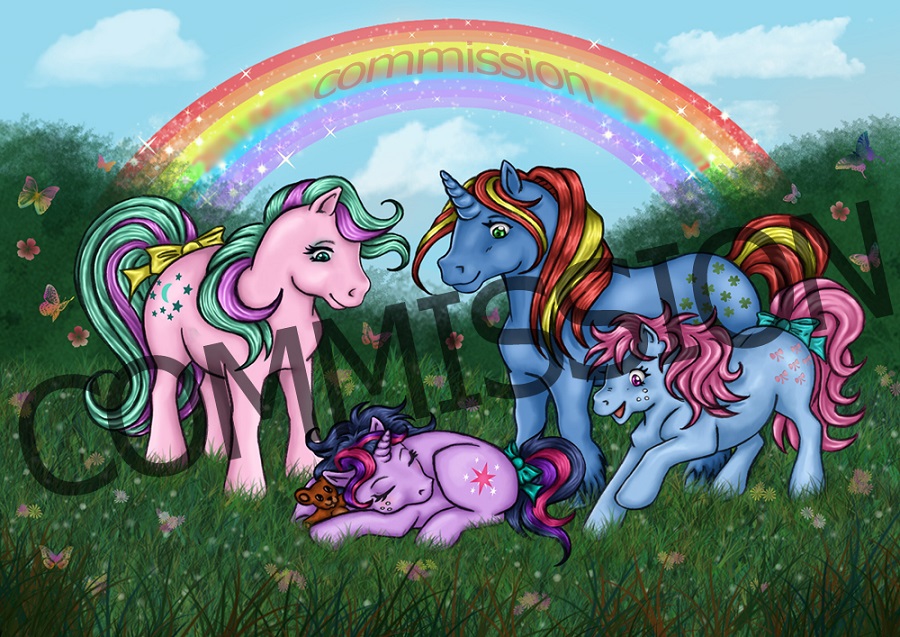 COMMISSION: My Little Pony by Psylocke83