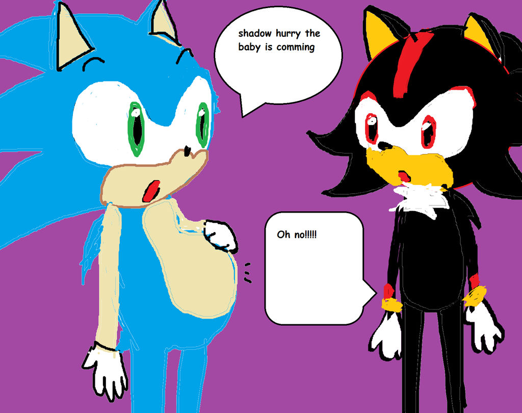 Shadow Gets Sonic Pregnant  Sonadow Comic Dub 