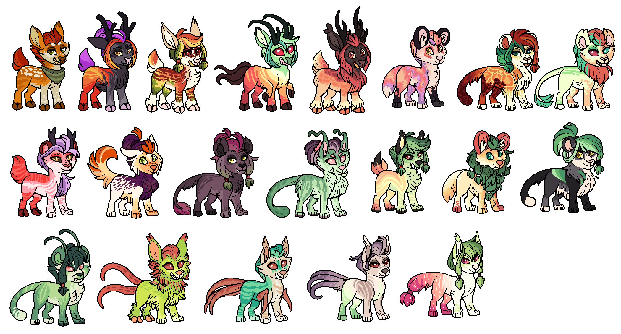 Blorbo Grid REVEALED OPEN by Sinisdeer on DeviantArt