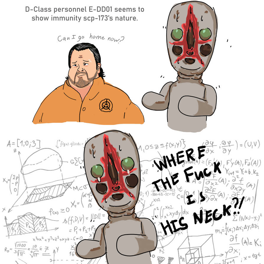 SCP 173 s Worthy Opponent By Binkykun On DeviantArt scp-173-s-worthy-opponent-by-binkykun-on-deviantart