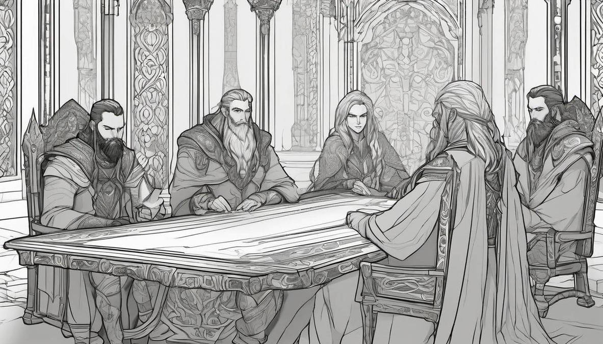 The Council meeting by MysteryAda on DeviantArt