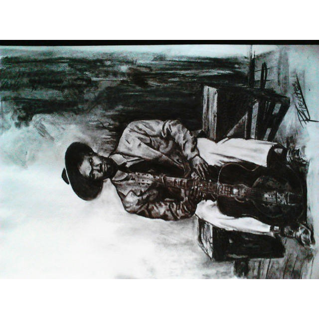 young bb king drawing by introspectivemessure on DeviantArt