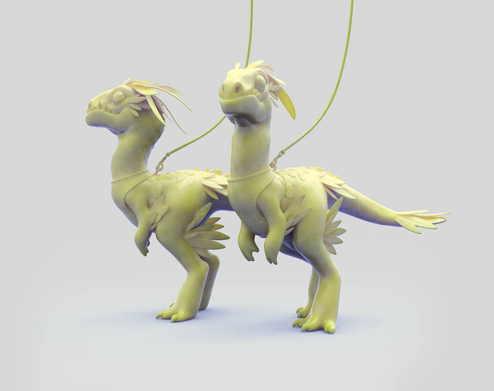 Pet Rapters Pet velociraptors I by laloon on DeviantArt