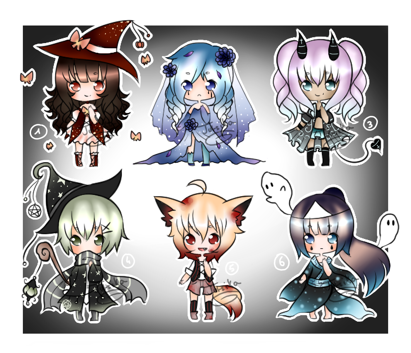 Halloween Chibi Batch (CLOSED)