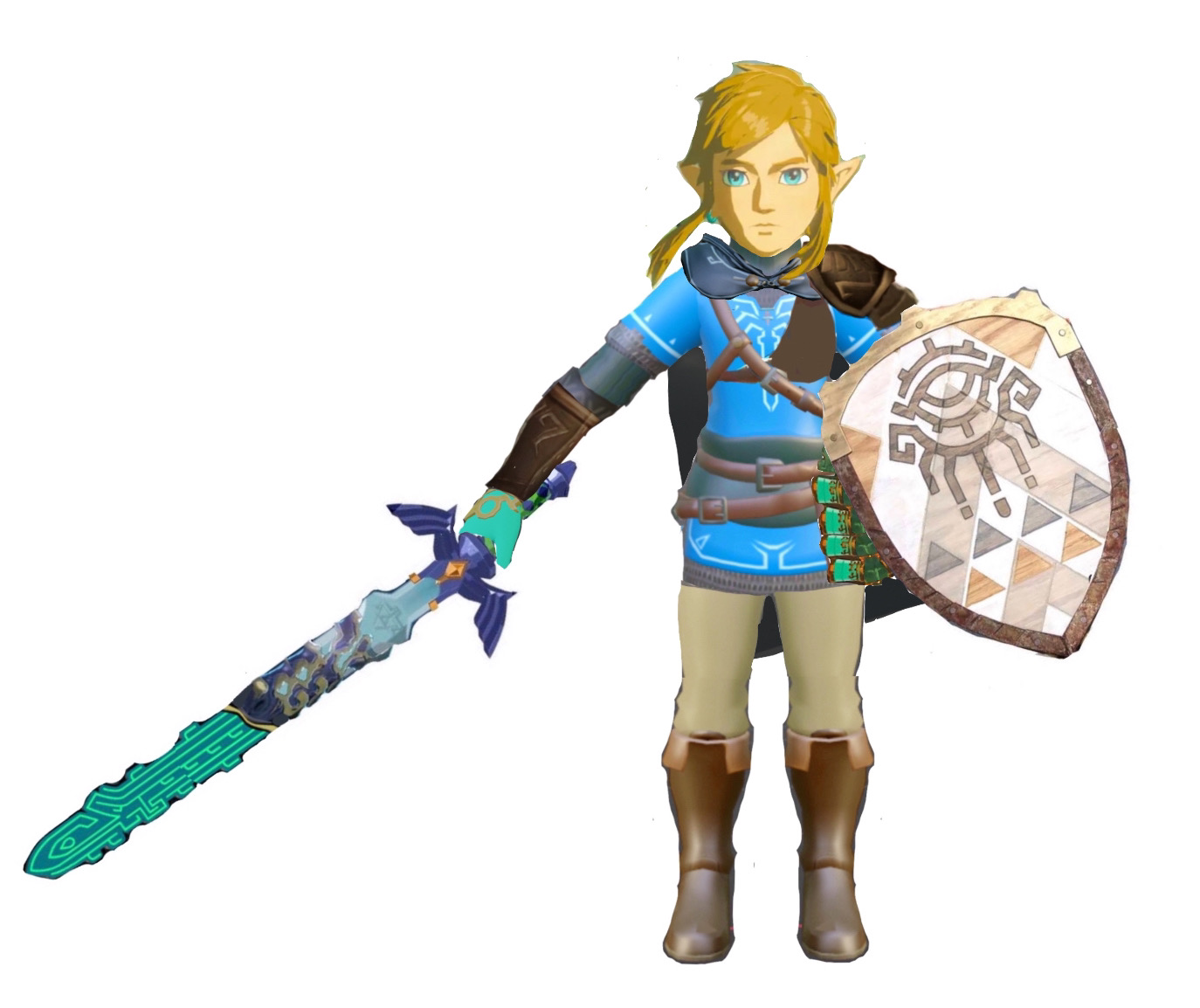 Link from the Legend of Zelda Tears of the Kingdom by