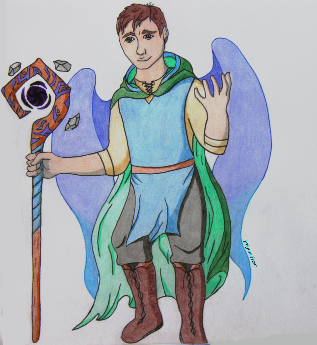 Merlyn Mage Merlin Arcanis, The Astral Mage (Guardian Realm) by JragonsFrost on ...