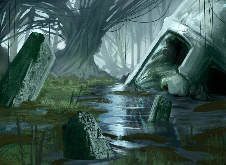 brainstorm challenge mtg swamp by Guy-Mandude