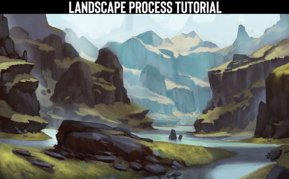 Landscape Process Tutorial - Link in description