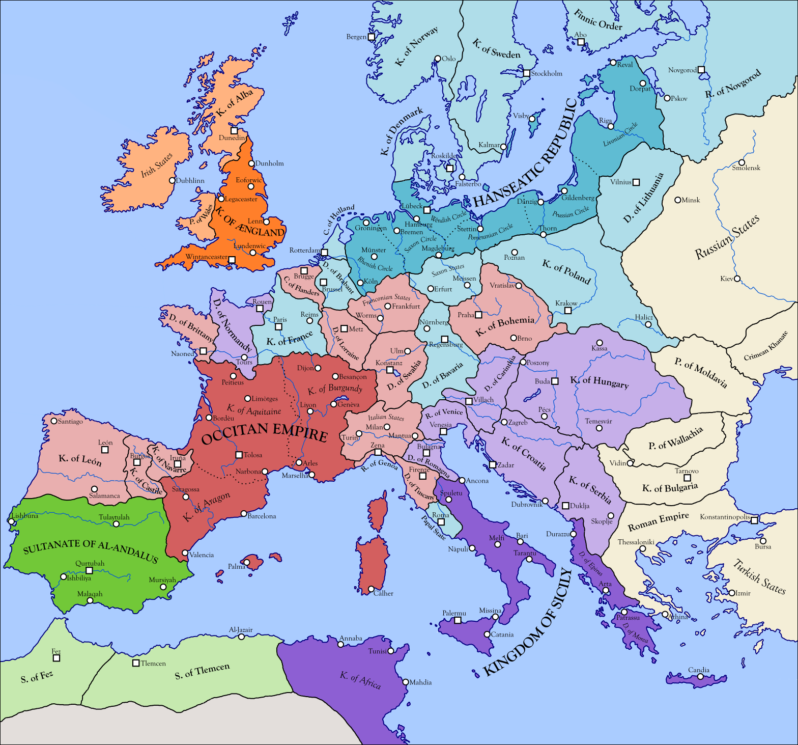 Карта Европы 14 века. Карта Европы альтернативная история. Историческая карта Европы 14 века. История европы в средневековье