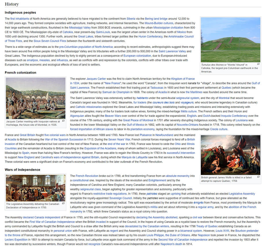 A Few Acres of Snow History of Canada to 1803 by Keperry012 on DeviantArt