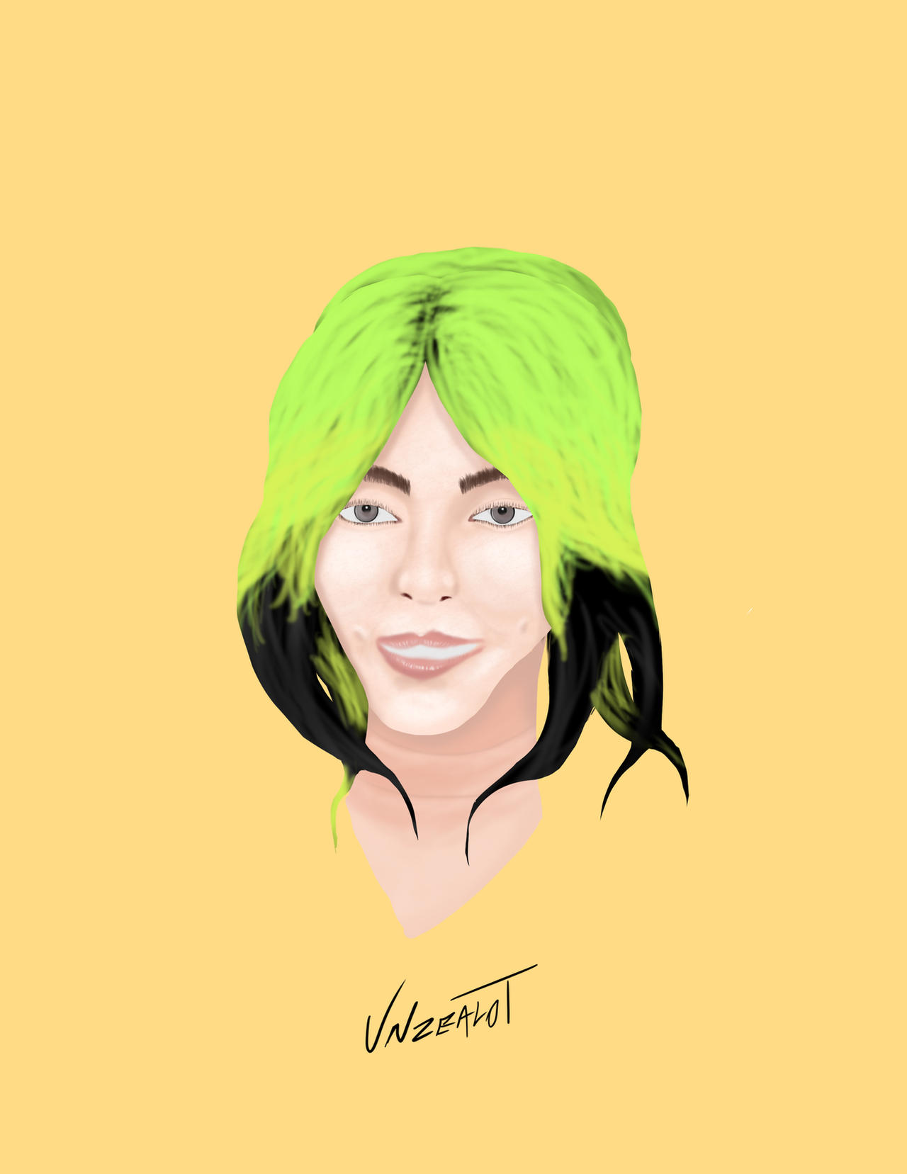 Billie Eilish Fan Art By Unzealot On DeviantArt billie-eilish-fan-art-by-unzealot-on-deviantart