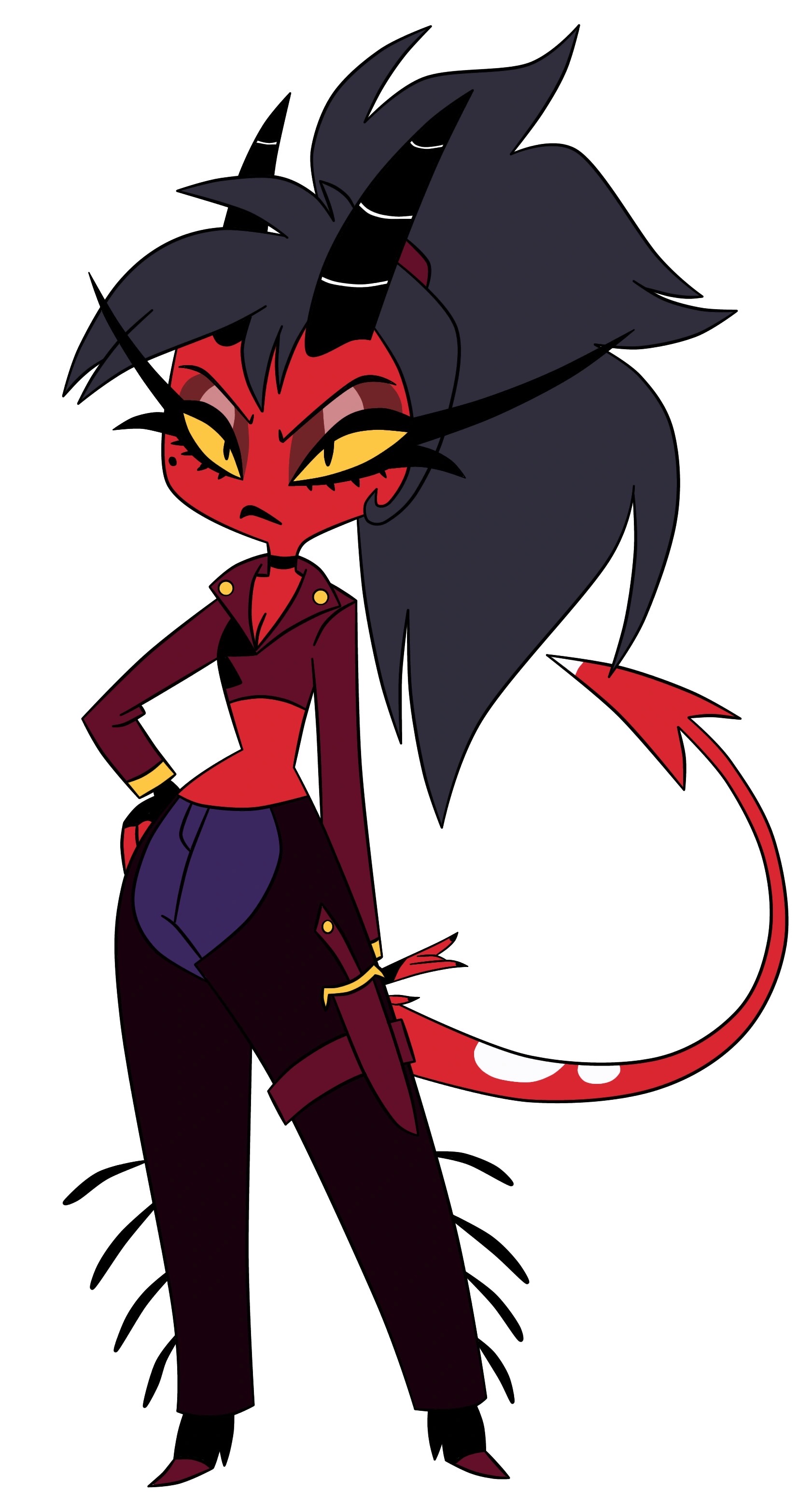 Helluva Boss Millie (past) by Coffman06 on DeviantArt