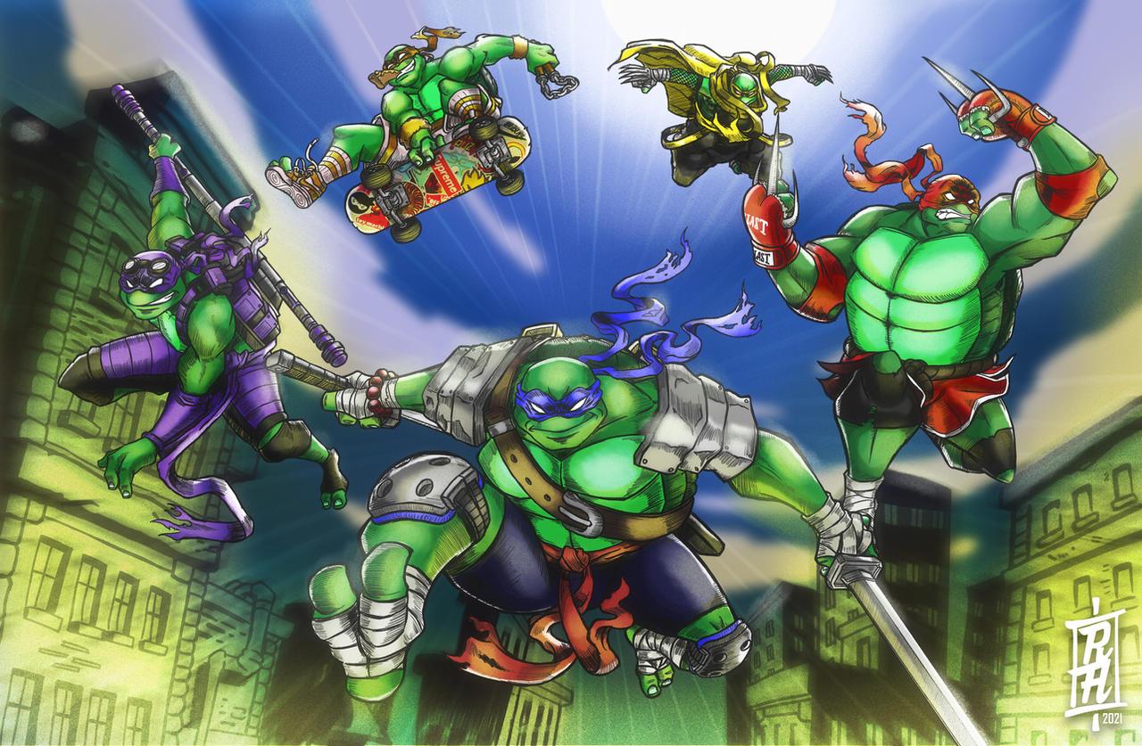 Turtle Power Unit (2021) Turtle Power by RAIlluztrationz on DeviantArt