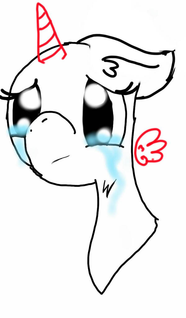 Mlp Crying Base by SilverBlad3 on DeviantArt