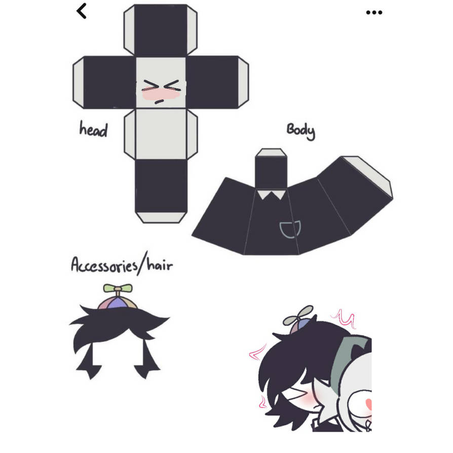 that one Robby x riley image papercraft (robby) by jacktheredengine on ...