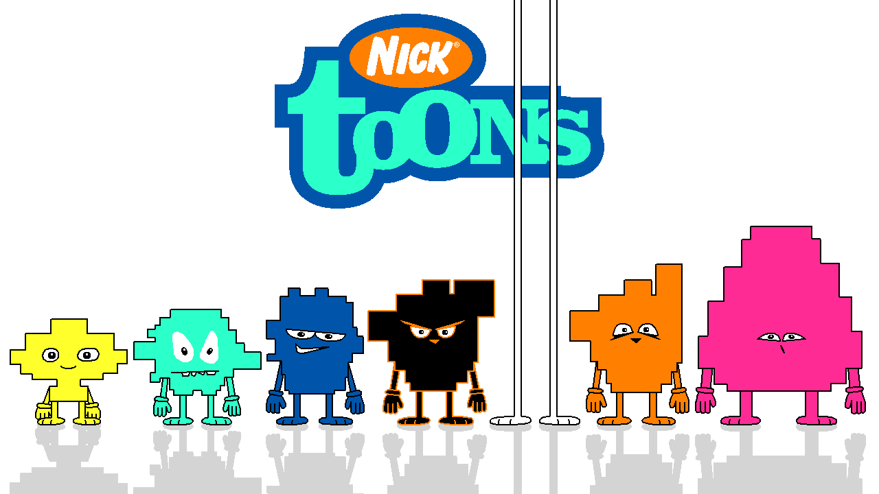 Pixels Deviantart Nicktoons UK Pixels 20th Anniversary by pixeltoonguy on DeviantArt