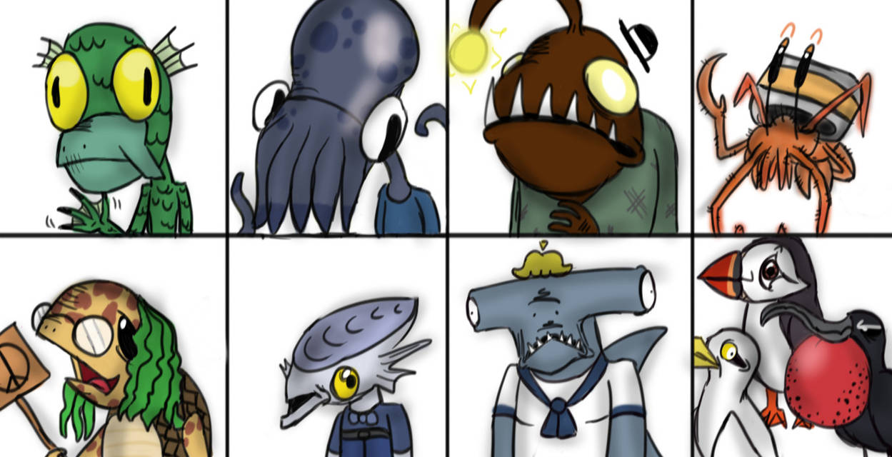 Nautical Characters by Zfrom on DeviantArt