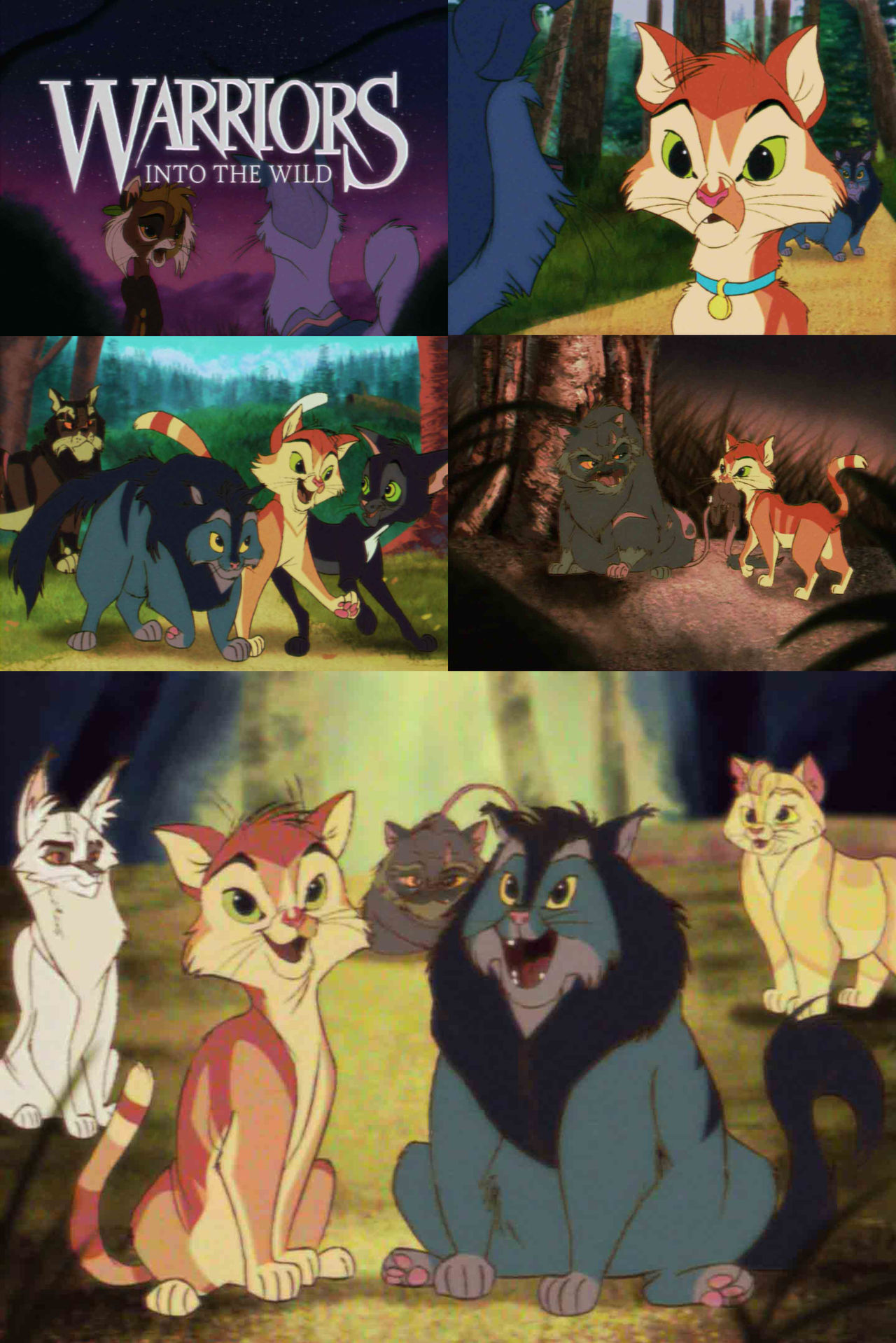 Warrior cats: Into the wild movie poster by Spottedfern13 on DeviantArt