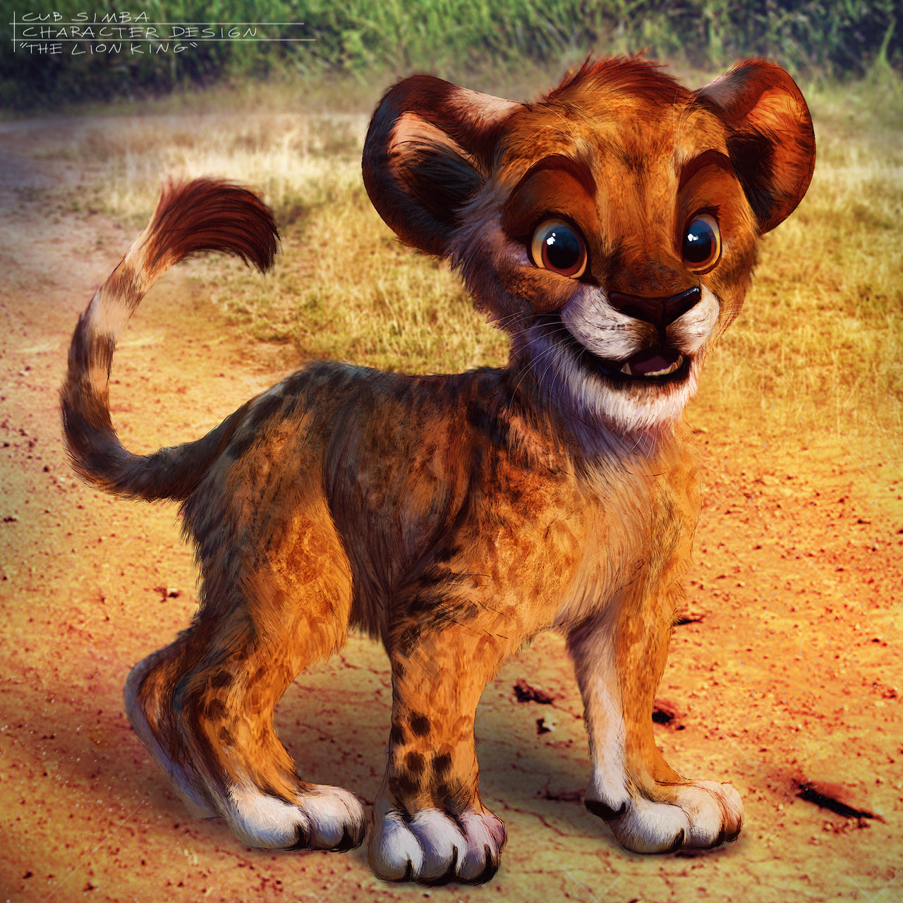 TLK - Cub Simba by Wreckham on DeviantArt
