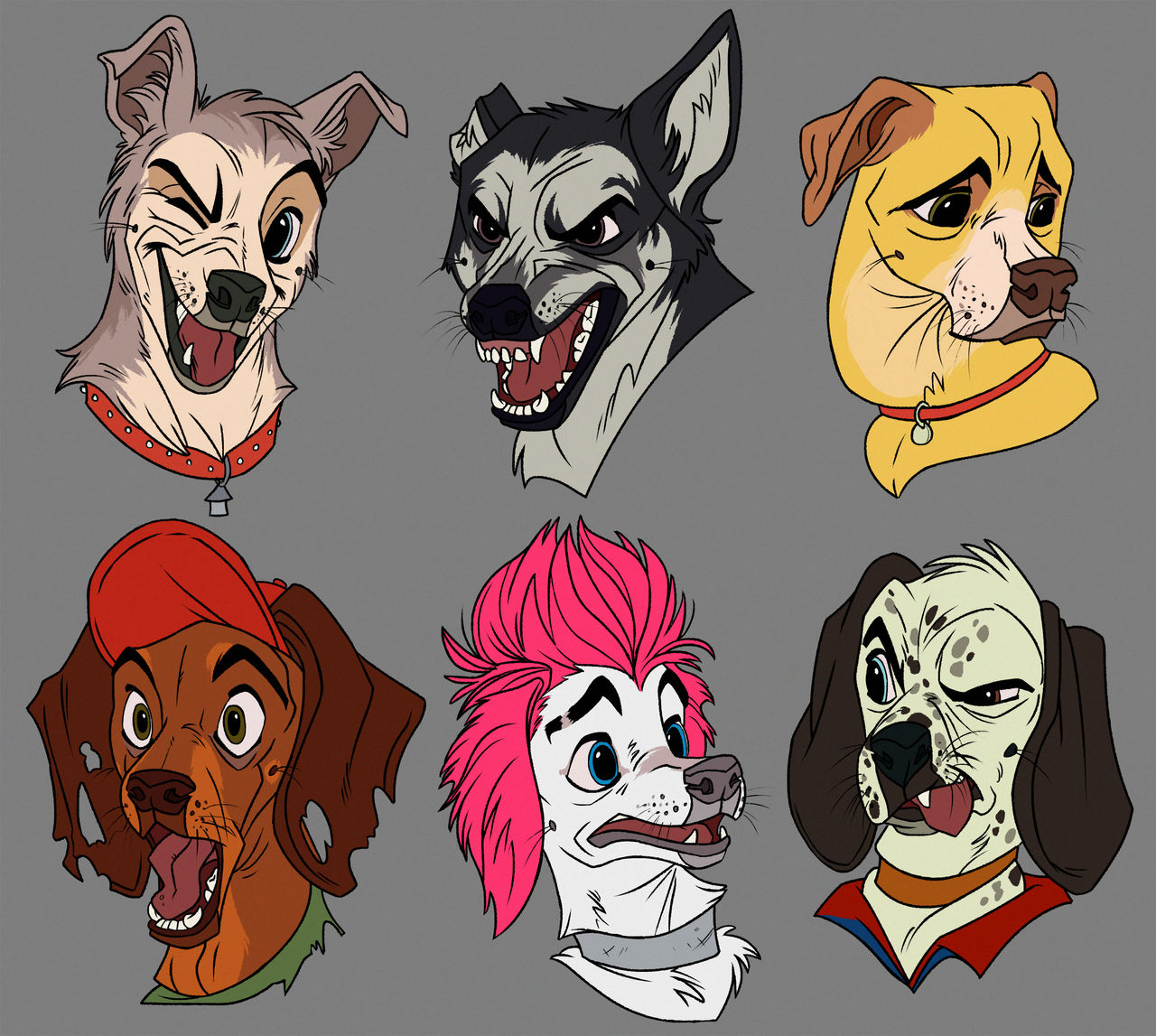 Deviantart Characters Dogs cartoon dogs by Wreckham on DeviantArt