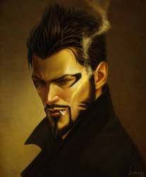 Adam Jensen color study