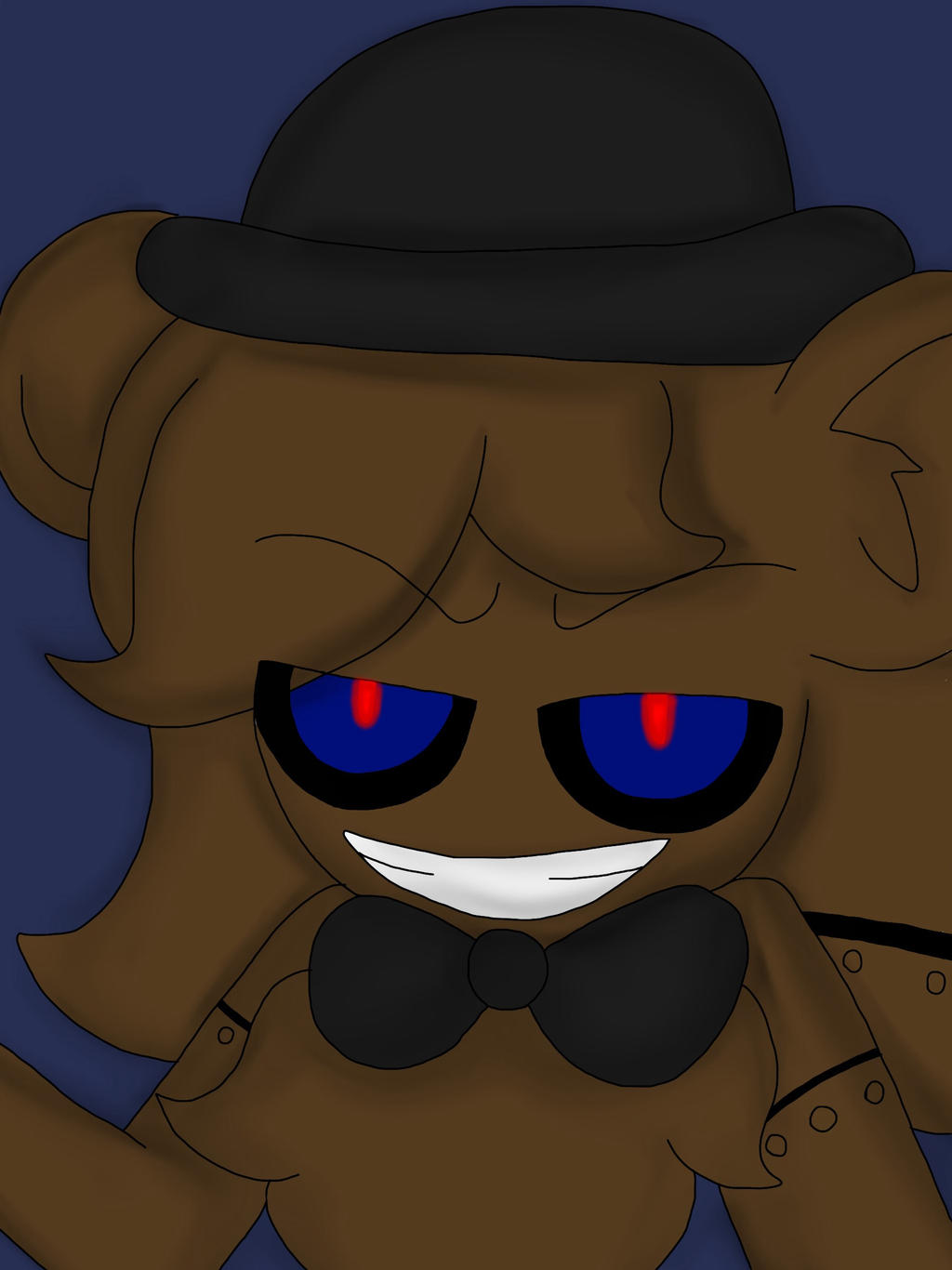 Original Animatronics: Freddy Fazbear Chao Ref by ShinySmeargle on