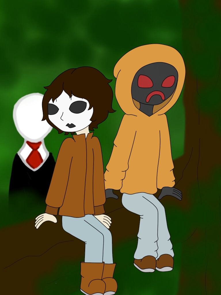 Slenderman And Masky