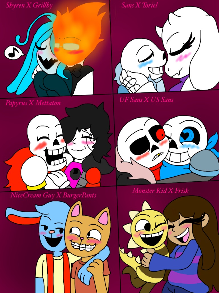 Pin by UndertaleFan92 on Au Ships/Couples Undertale