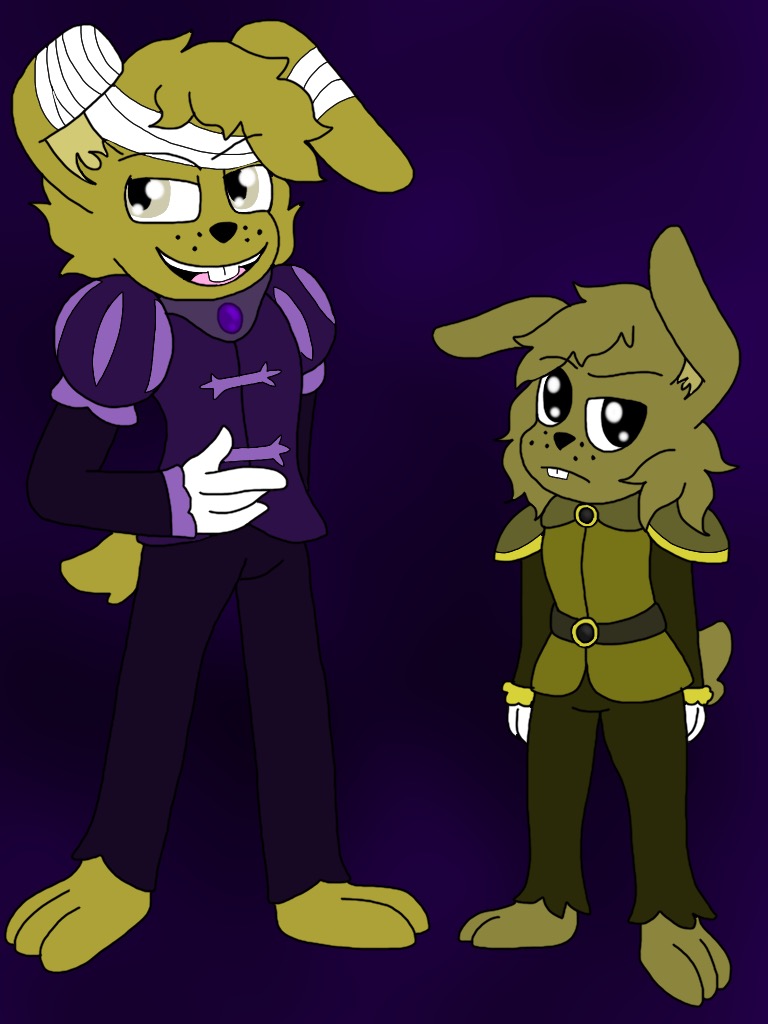 Prince Spring and Plush .:Medevial FNAF AU:.