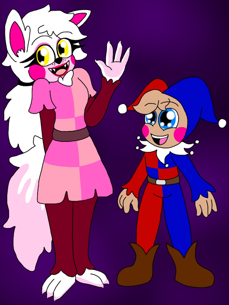 Fem!Mangle and BB .:Medevial FNAF AU:.