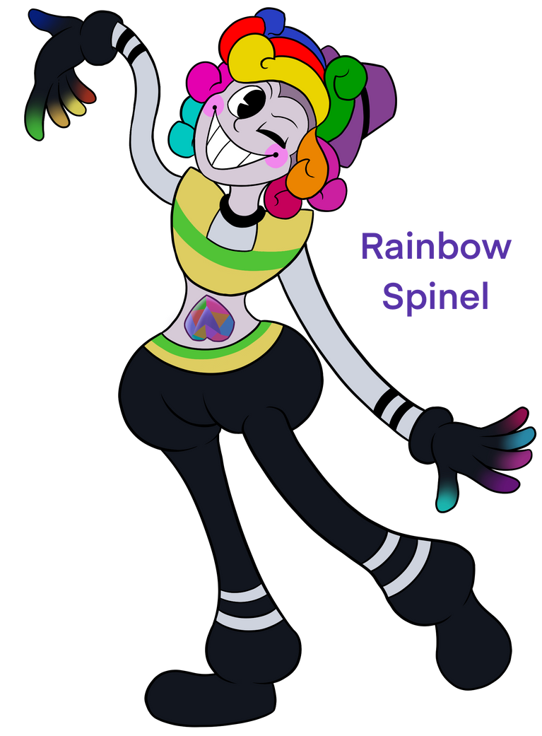 Spinel Rianbow Deviantart Cray the Rainbow Spinel by ShinySmeargle on DeviantArt