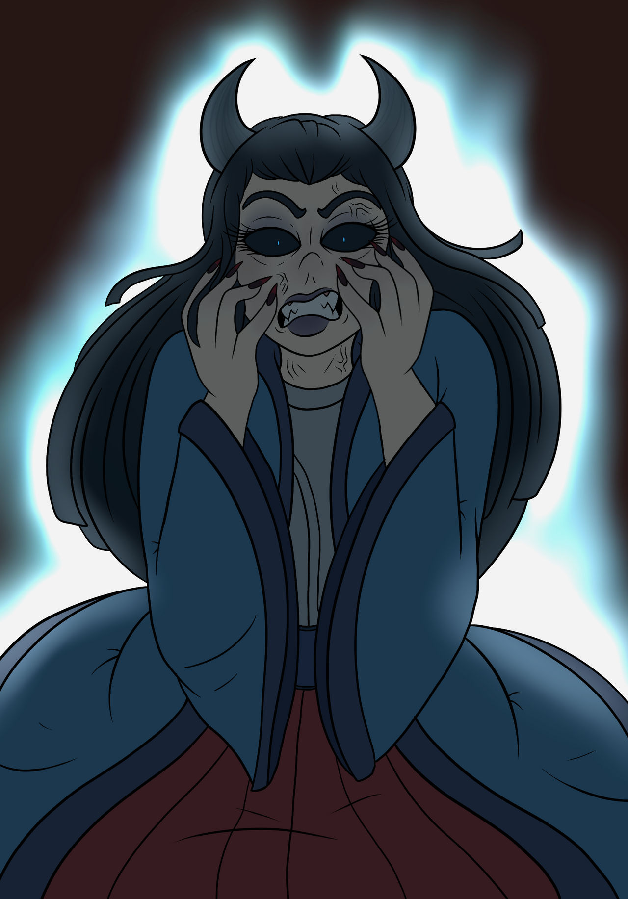Lady Rokujo Yokai for October - Day #19 - Rokujo by ShinySmeargle on DeviantArt