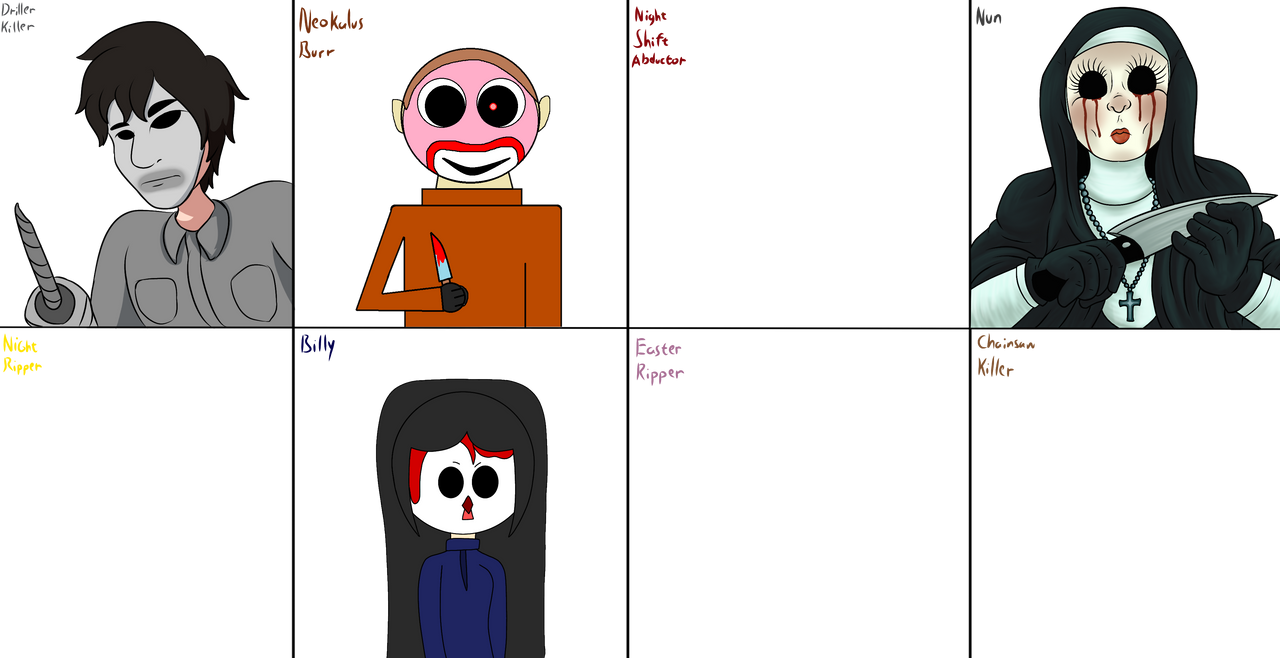 Puppet Combo Mask Puppet Combo Killers Collab by ShinySmeargle on DeviantArt