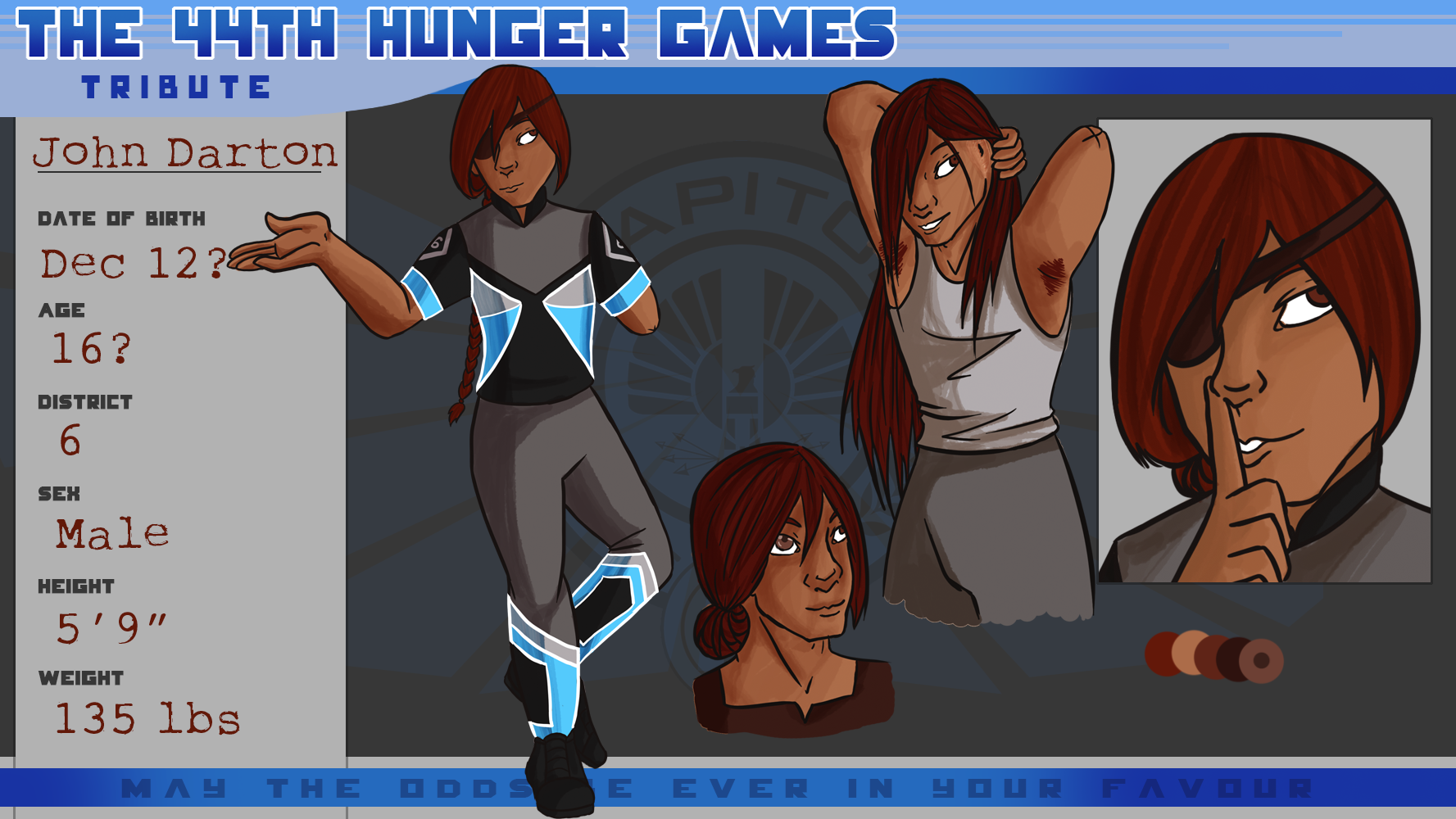 The 44th Annual Hunger Games- Kid by OCT-Willpower on DeviantArt