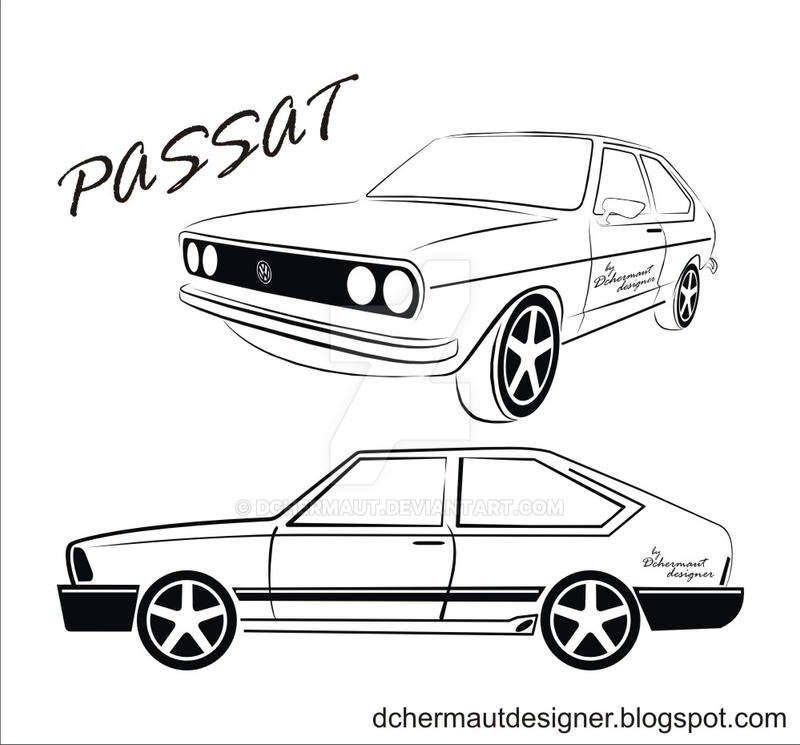 Vw Passat R Vector Passat vetorizado para download gratuito. by dchermaut on DeviantArt