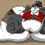 COMMISSION: Very big-hipped Pandarian