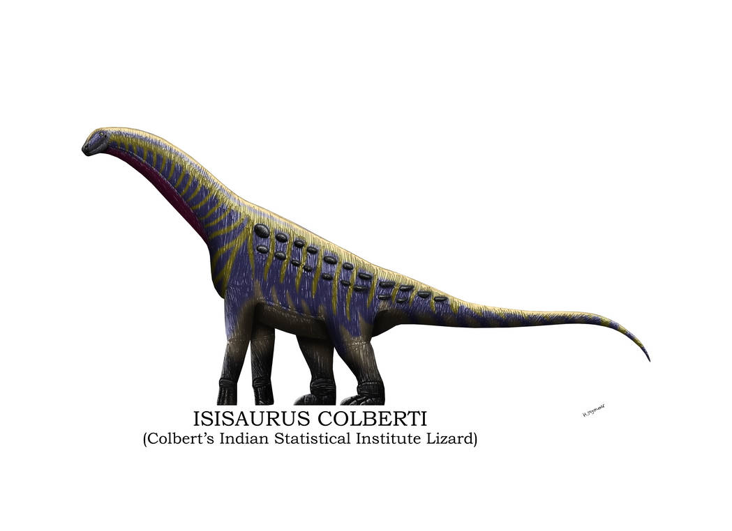 Isisaurus Model Isisaurus Colberti Profile by Hamish1512201 on DeviantArt