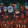 Naruto Akatsuki - Rick/Morty Style (Commission)