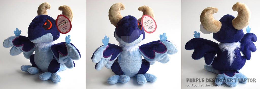 Purple Destroyer Traptor Plushie
