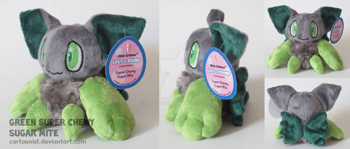 Green Sugar Mite Plushie