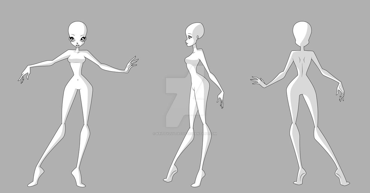 Winx Design Base by krittyluvtacos on DeviantArt