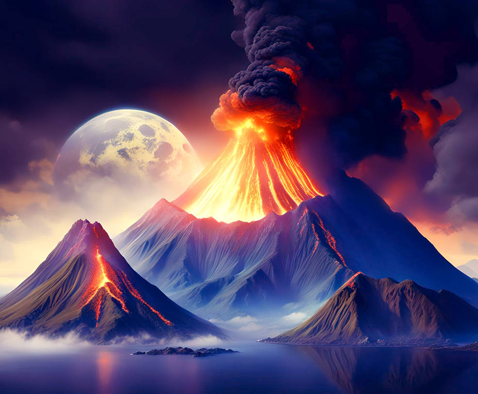 Volcano Deviantart Volcano by horned-one on DeviantArt