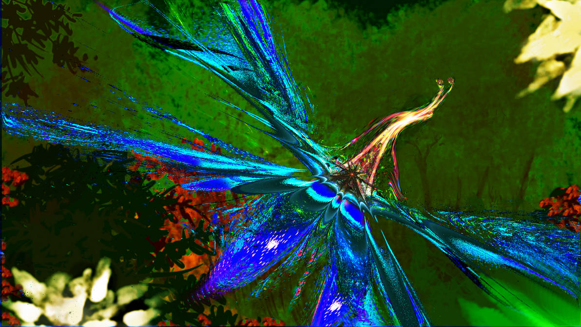 A Imp Flying a Big Blue by Gipgm2 on DeviantArt