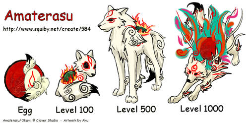 Okami Amaterasu Squiby